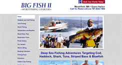 Desktop Screenshot of bigfishcharters.com